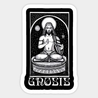 Gnosis - Gnostic Christ Meditation Sticker